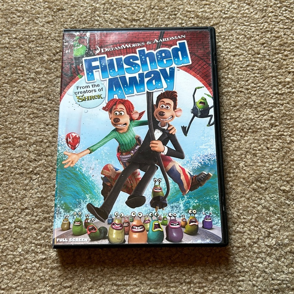 DreamWorks flushed away DVD